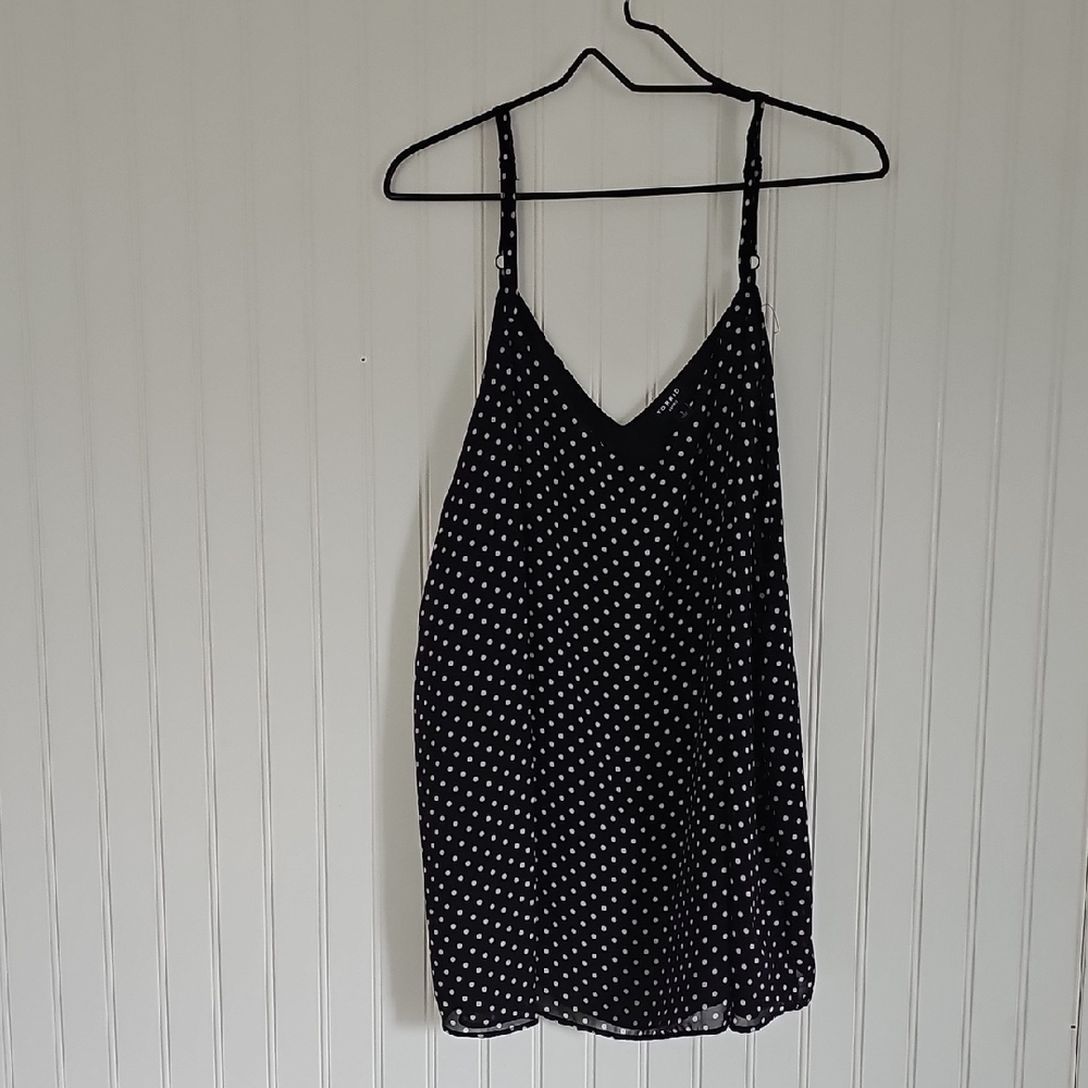 Black Polka Dot Cami